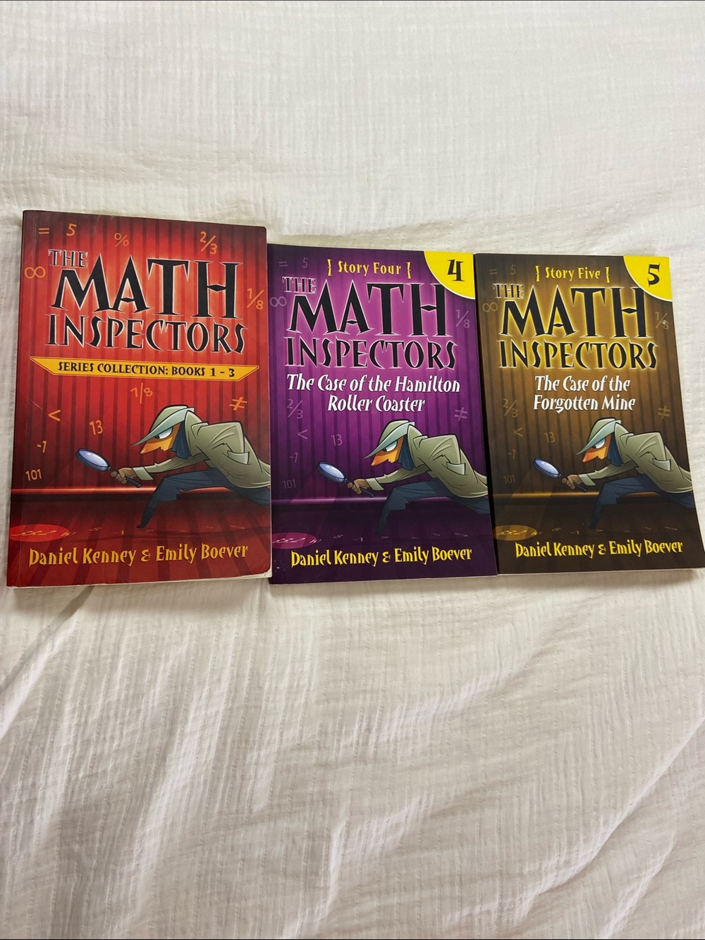 The Math Inspectors Book set